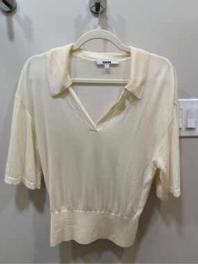 EAVES Knit Polo Small